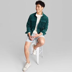Original Use Green Corduroy Shirt